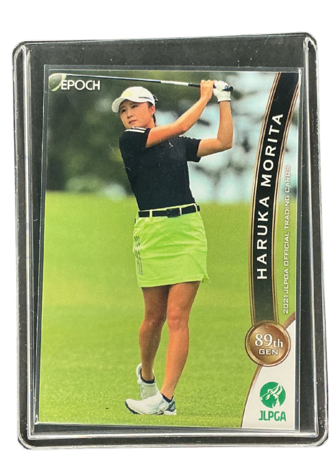 2021 Epoch JLPGA Haruka Morita #72 Front