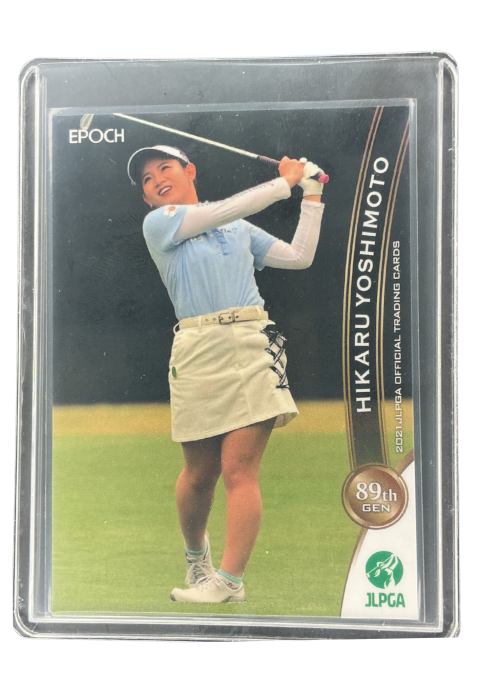 2021 Epoch JLPGA Hikaru Yoshimoto #69 Front