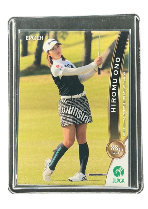 2021 Epoch JLPGA Hiromu Ono #88 Front