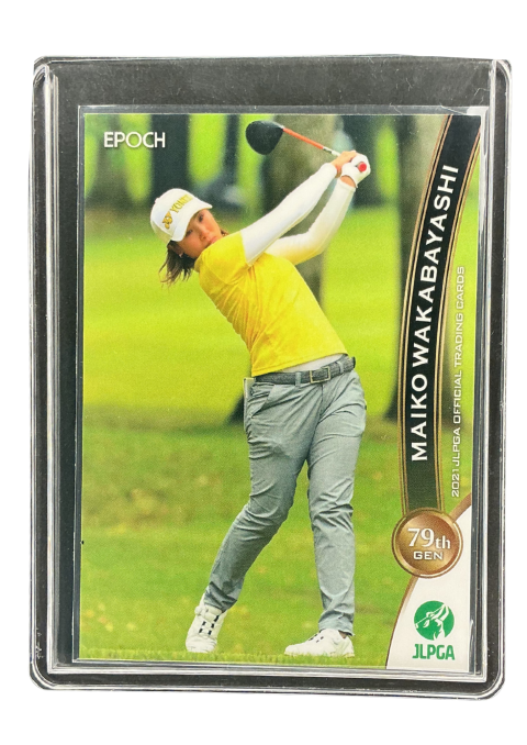 2021 Epoch JLPGA Maiko Wakabayashi #34 Front