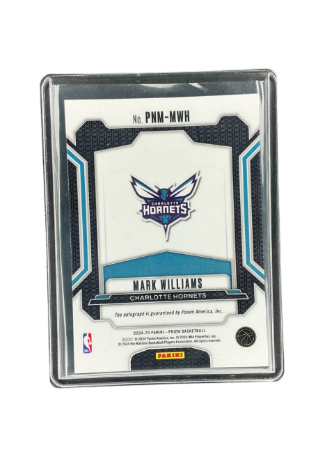 2024 Panini Prizm Mark Williams Auto # PNM-MWH
Back