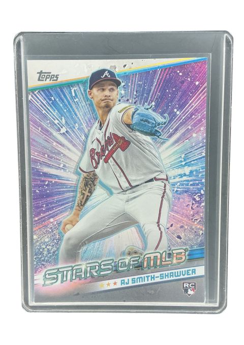 2024 Topps Update Stars Baseball AJ Smith-Shawver #SMLB-75 Front