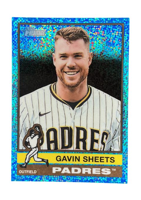 2025 Topps Heritage High Gavin Sheets Padres #711
Front