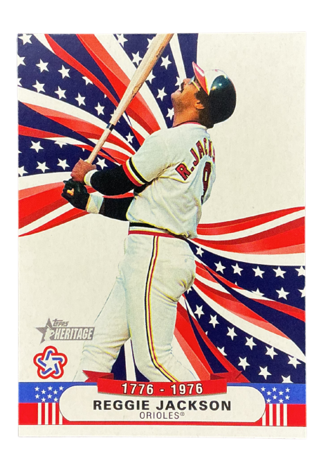 2025 Topps Heritage Reggie Orioles 1776-1976 #BS-4
Front