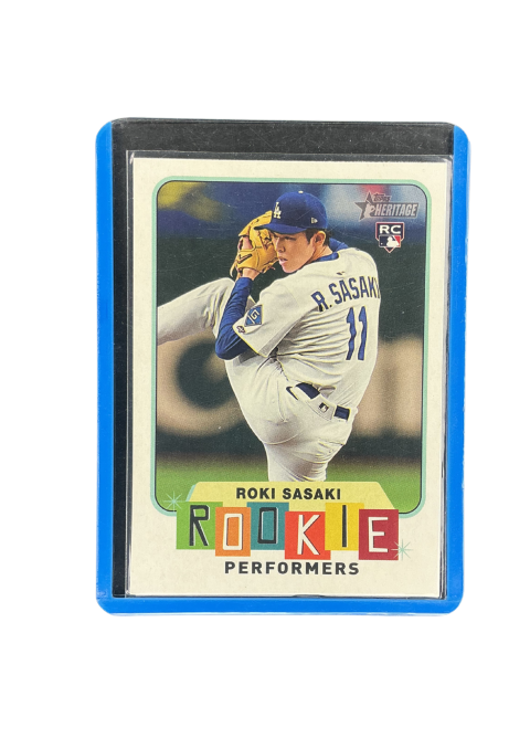 2025 Topps Heritage Roki Sasaki Rookie #RP-11
Front
