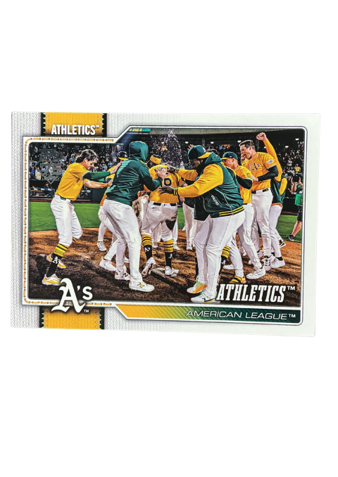 2026 Topps Series 1 Athletics #304 Front