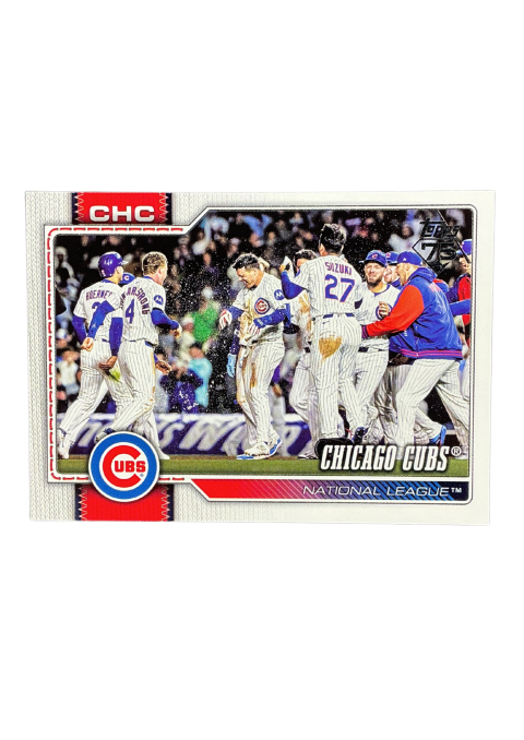 2026 Topps Series 1 Chicago Cubs National League #320
Front