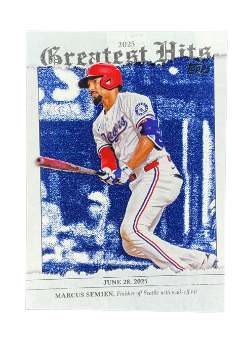 2026 Topps Series 1 Marcus Semien 2025 Breatest Hits #GH-22 Front