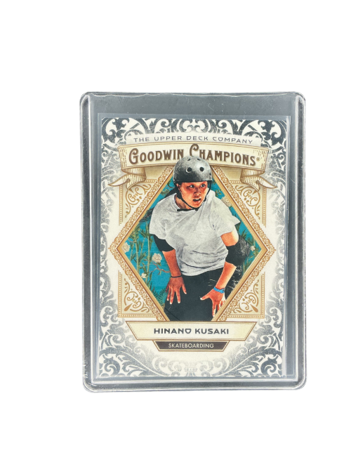 2025 Upper Deck Goodwin Champions Hinano Kusaki Skateboarding #28 Front
