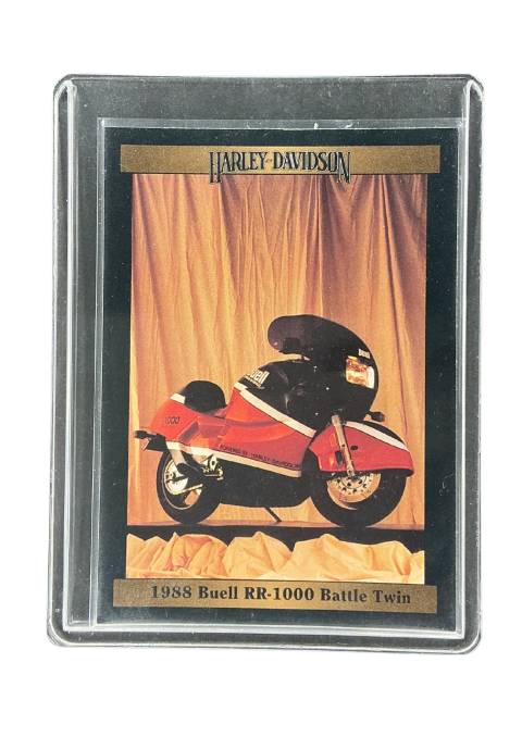 1992 Collect-A-Card 1920 1988 Buell RR-1000 Battle Twin Harley Davidson Series 2 #174 Front