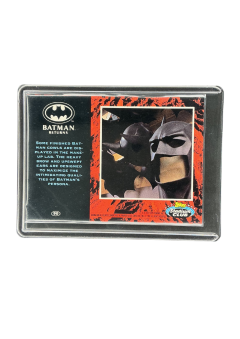 1992 Topps Stadium Club Batman Batman Returns #90 Back