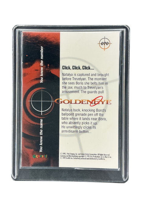 1995 Graffiti Goldeneye Click, Click, Click... #070 Back