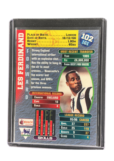 1996 Merlin's Les Ferdinand #102 Back
