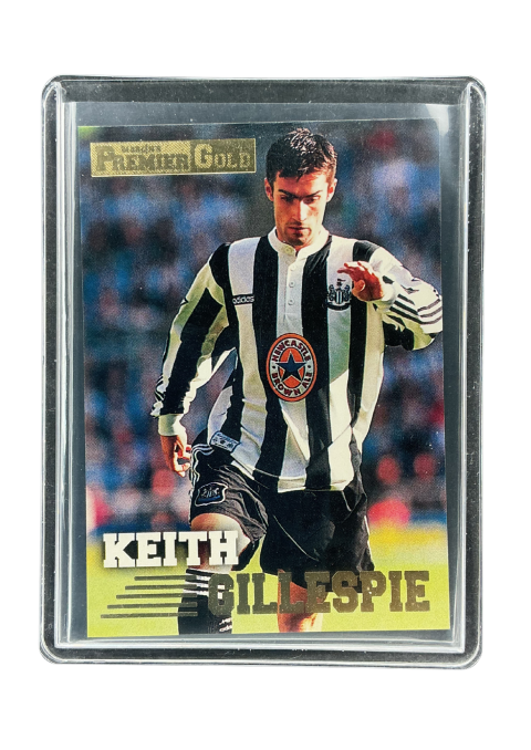 1996 Merlin's Premier Gold Keith Gillespie #107 Front