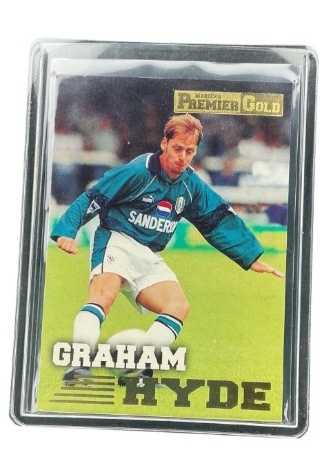 1996 Merlin's Premiergold Graham Hyde #123 Front