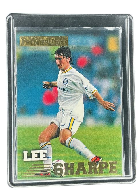 1996 Merlin's Premiergold Lee Sharpe #063 Front