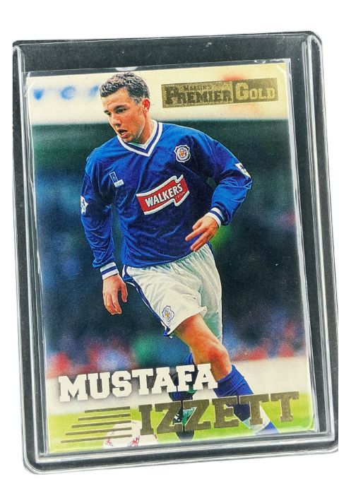 1996 Merlin's Premiergold Mustafa Izzett #072 Front