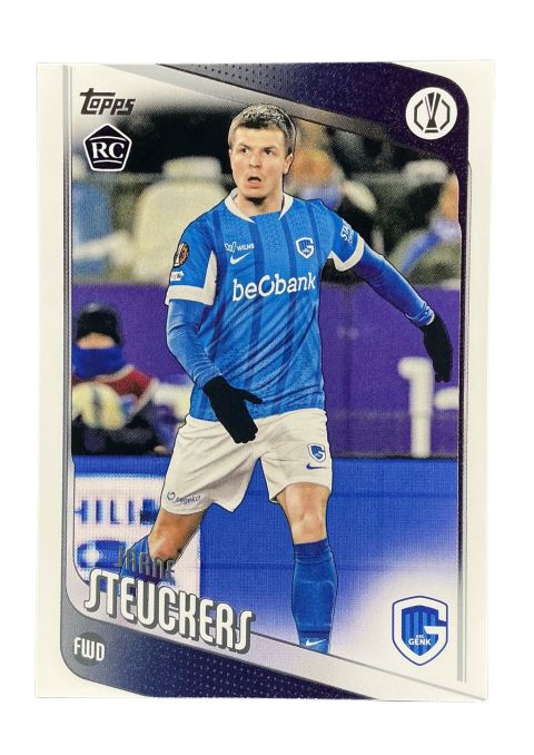 2026 Topps UEFA Club Competitions Jarne Steuchers RC #126
Front