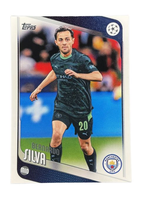 2026 Topps UEFA Club Competitions Bernardo Silva #2 Front