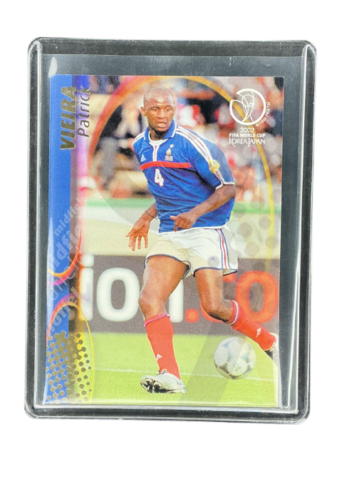 2002 Panini Fifa World Cup Korea Japan Patrick Vieira France #60 Front