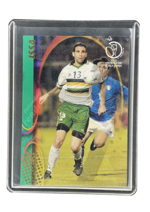 2002 Panini Fifa World Cup Korea Japan Pierre Issa South Africa #102 Back