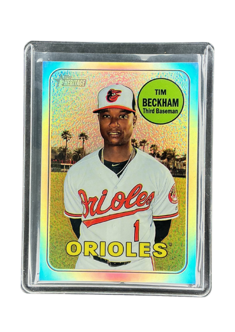 2018 Topps Heritage Tim Beckham Orioles /569 #531
Front