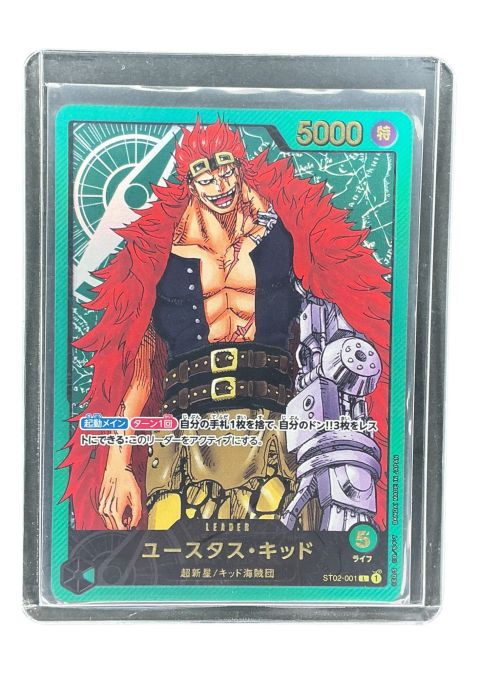 2022 One Piece Eustass Captain Kid Leader #ST-02-001 Front