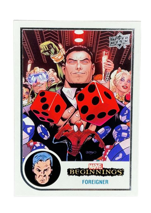 2022 Upper Deck Marvel Beginnings Volume 2, Series 1 Foreigner #118 Front