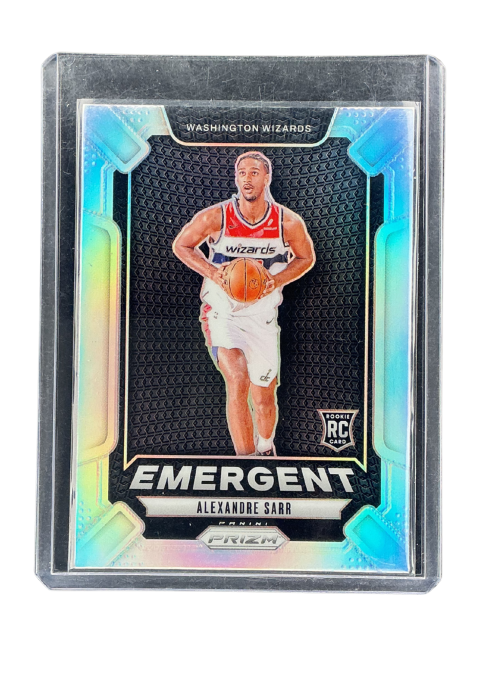 2024-25 Panini Prizm Basketball Alexandre Sarr RC Emergent #14 Front