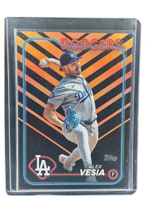 2024 Topps Update Series Alex Vesia Holliday Foil #US258 Front