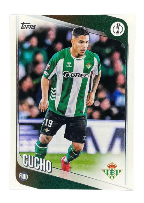 2025-26 Topps UEFA Club Competitions Cucho #51 Front