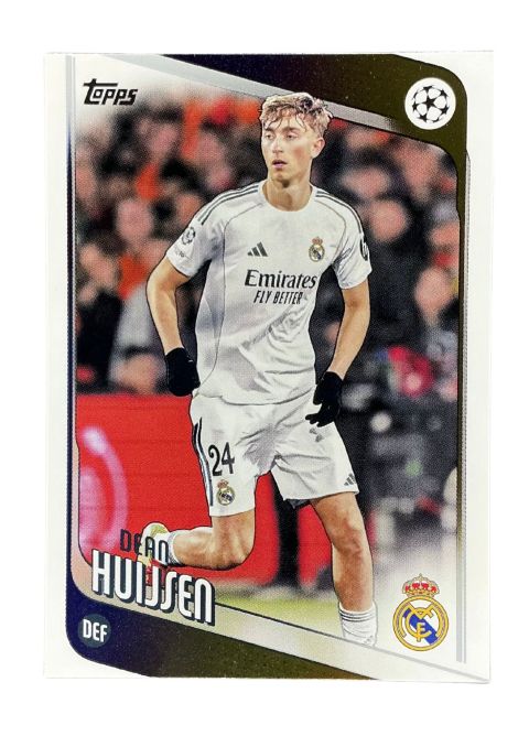 2025-26 Topps UEFA Club Competitions Dean Huijsen #39 Front