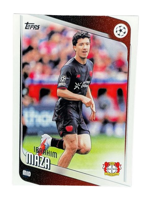 2025-26 Topps UEFA Club Competitions Ibrahim Maza #72 Front