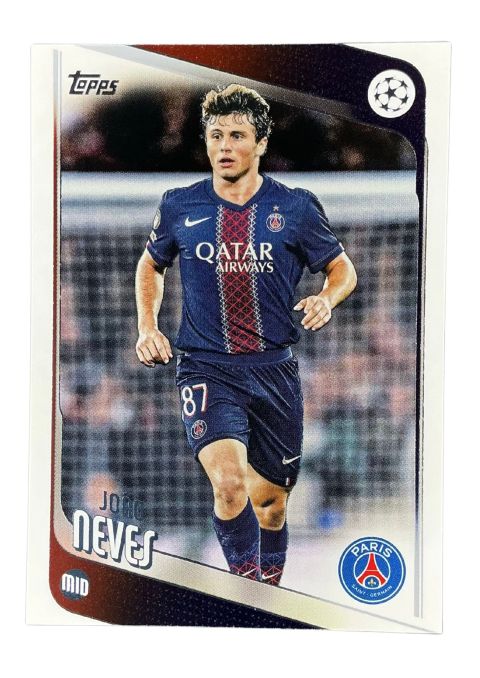 2025-26 Topps UEFA Club Competitions Joao Neves #14 Front