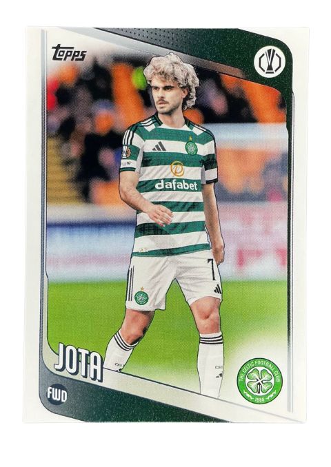2025-26 Topps UEFA Club Competitions Jota #30 Front