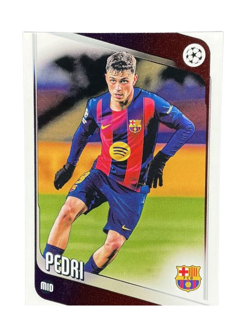 2025-26 Topps UEFA Club Competitions Pedri #196 Front