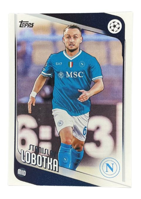 2025-26 Topps UEFA Club Competitions Stanislav Lobotka #11 Front