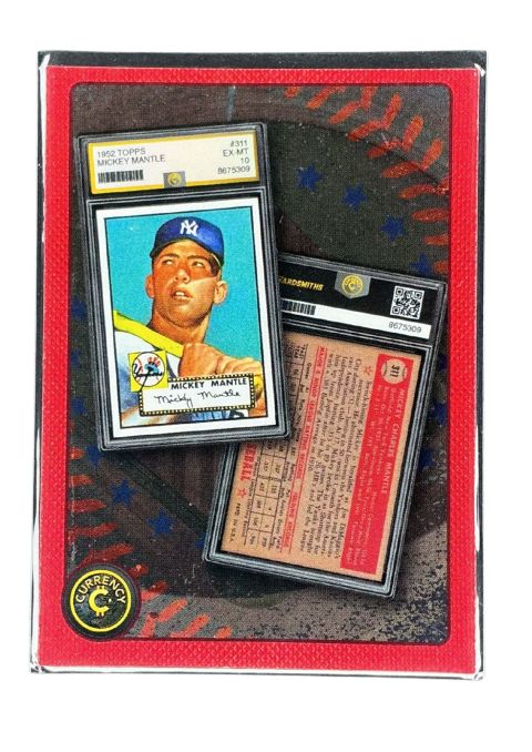2025 Cardsmiths Currency Series 5 1952 Mickey Mantle #118 Front