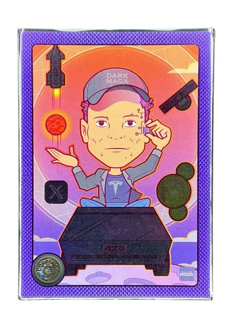 2025 Cardsmiths Currency Series 5 Card Elon Musk #31 Front