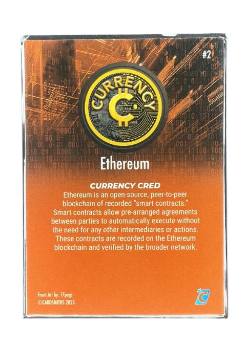 2025 Cardsmiths Currency Series 5 Ethereum #2 Back