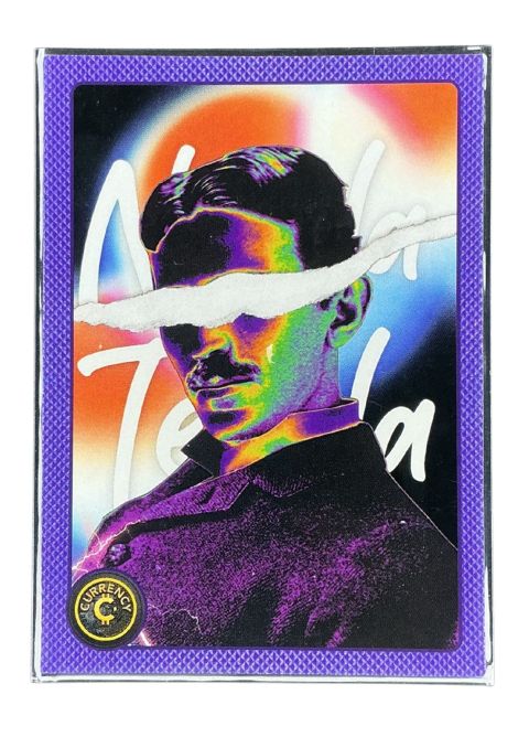 2025 Cardsmiths Currency Series 5 Nikola Tesla #68 Front