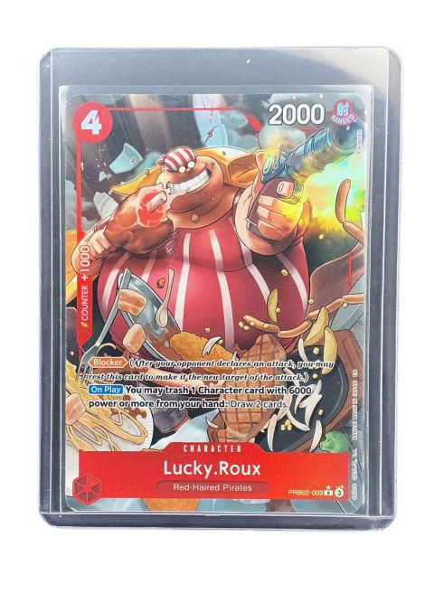 2025 One Piece Lucky.Roux R Alt #PRB-02-003 Front