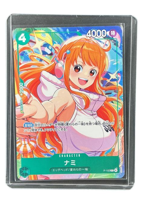 2025 One Piece Nami Promo #P-102 Front