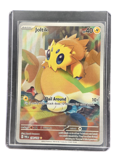 2025 Pokemon Joltik AR EN#196/182 Front