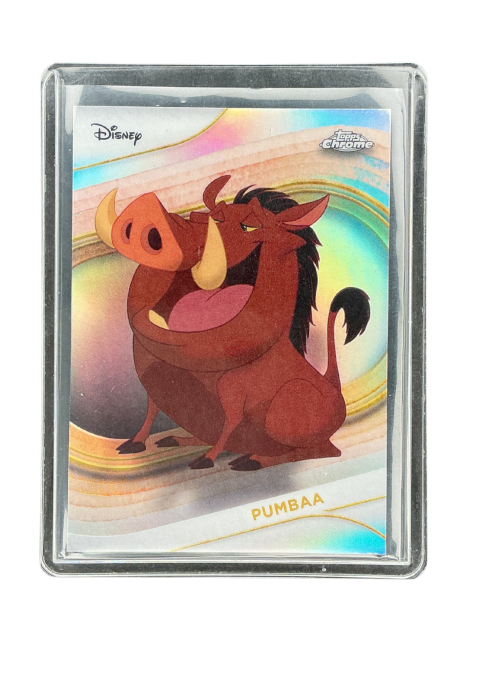2025 Topps Chrome Disney Pumbaa #99 Front