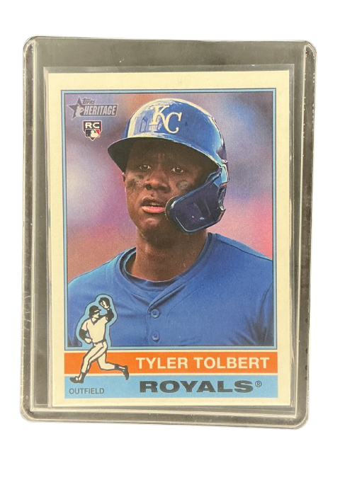2025 Topps Heritage Connor Thomas RC Tyler Tolbert RC Royals #560 Front