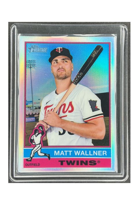 2025 Topps Heritage High Number Matt Wallner Twins #682
Front