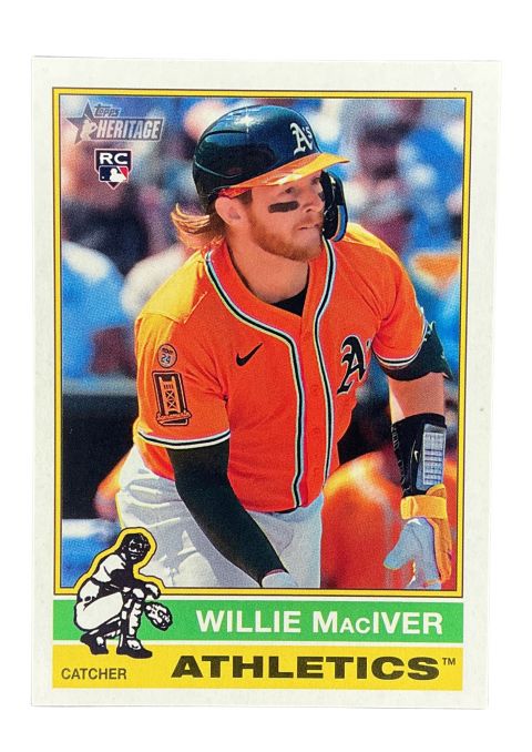2025 Topps Heritage Rookie Willie MacIver #533 Front