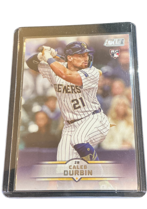 2025 Topps Stadium Club Base Ball Caleb Durbin #142
 Front