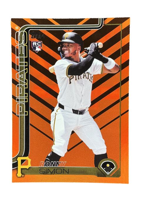 2025 Topps Update Ronny Simon Pirates #US111 Front